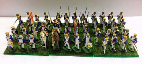 French line fusiliers x 44 - 1:72 (HIGH PAINTED) - Hat - 8041 - @