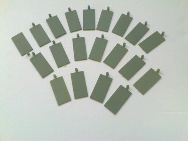 Socles Ronds 20mm Renedra Limited - Plastique (Vert Ou Sable) - Neufs - Figurines Historiques
