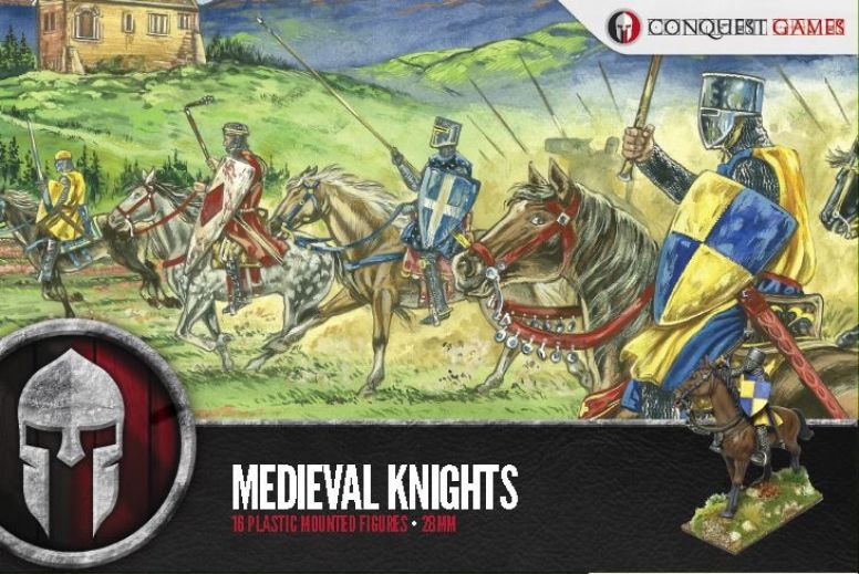 Conquest Games - CGME004 (CG4) - Medieval Knights - 28mm