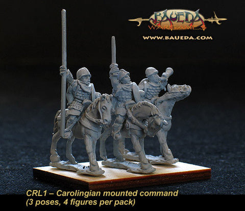 Baueda - Carolingian mounted command (4 mtd.) - 15mm