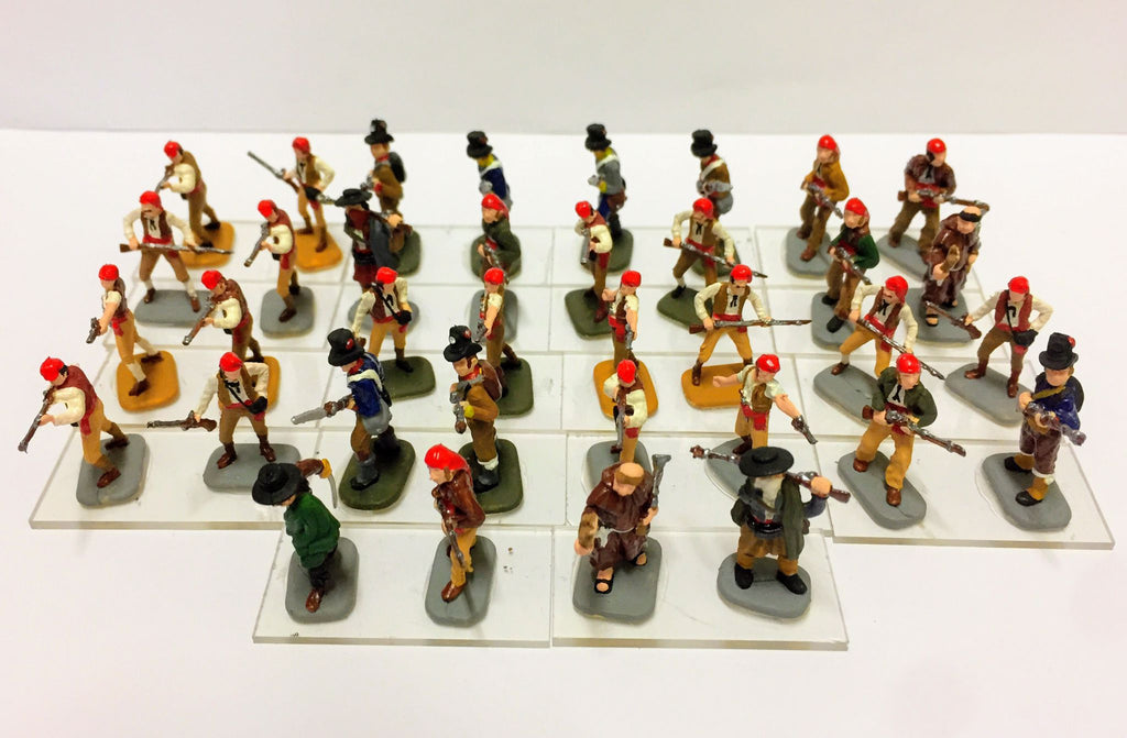 Hat - 8116 - Spanish Guerillas x 36 - 1:72 Type 1 (HIGH PAINTED)