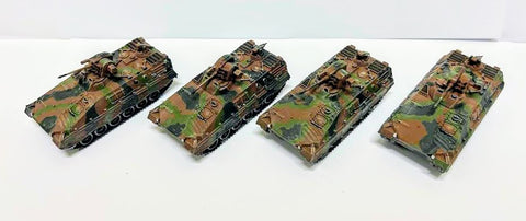 Bundeswehr German Nato Camo Marder x4 - 1:87 - Roco - PAINTED - @