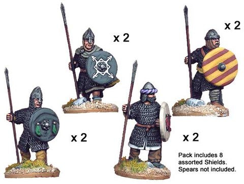 Dark Ages > El Cid  DAE001 - Spanish Spearmen in Mail