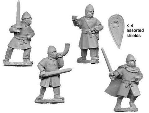 Dark Ages > Normans  DAN009 - Unarmoured Norman Infantry Command