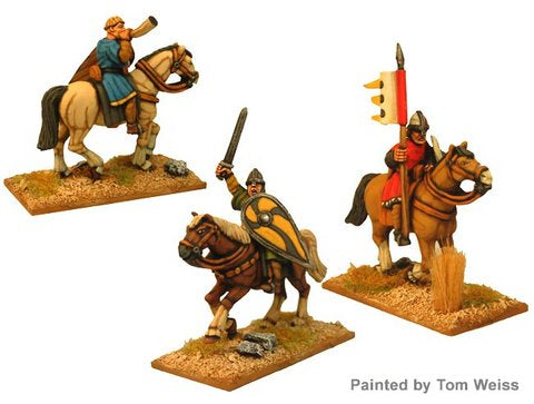 Dark Ages > Normans  DAN107 - Unarmoured Norman Cavalry Command