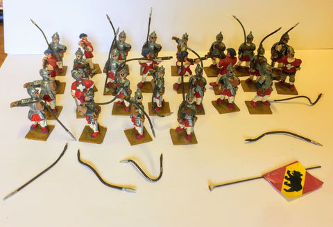Renaissance - Swiss Army Infantry x27 - 28mm - PAINTED - CP@
