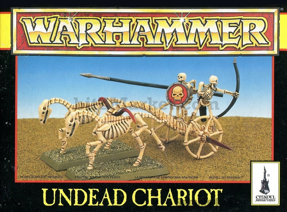 Games Workshop Warhammer Fantasy - Classic Undead Skeleton Chariot