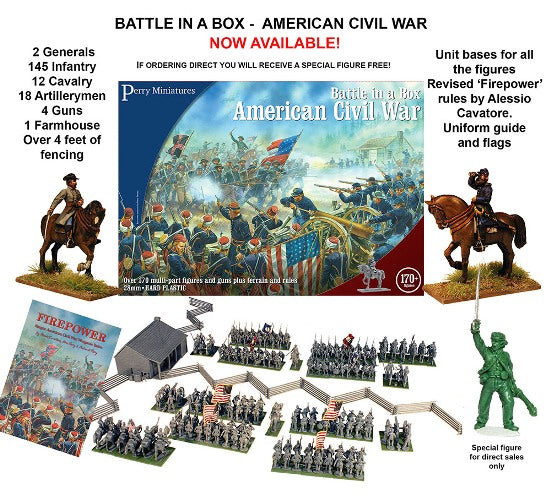 American Civil War - Battle in Box - 28mm - Perry - BB1 - ACWBIG