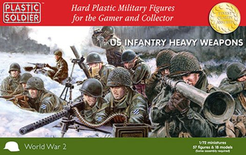US Infantry heavy weapons - 1:72 - Plastic Soldier - WW2020007
