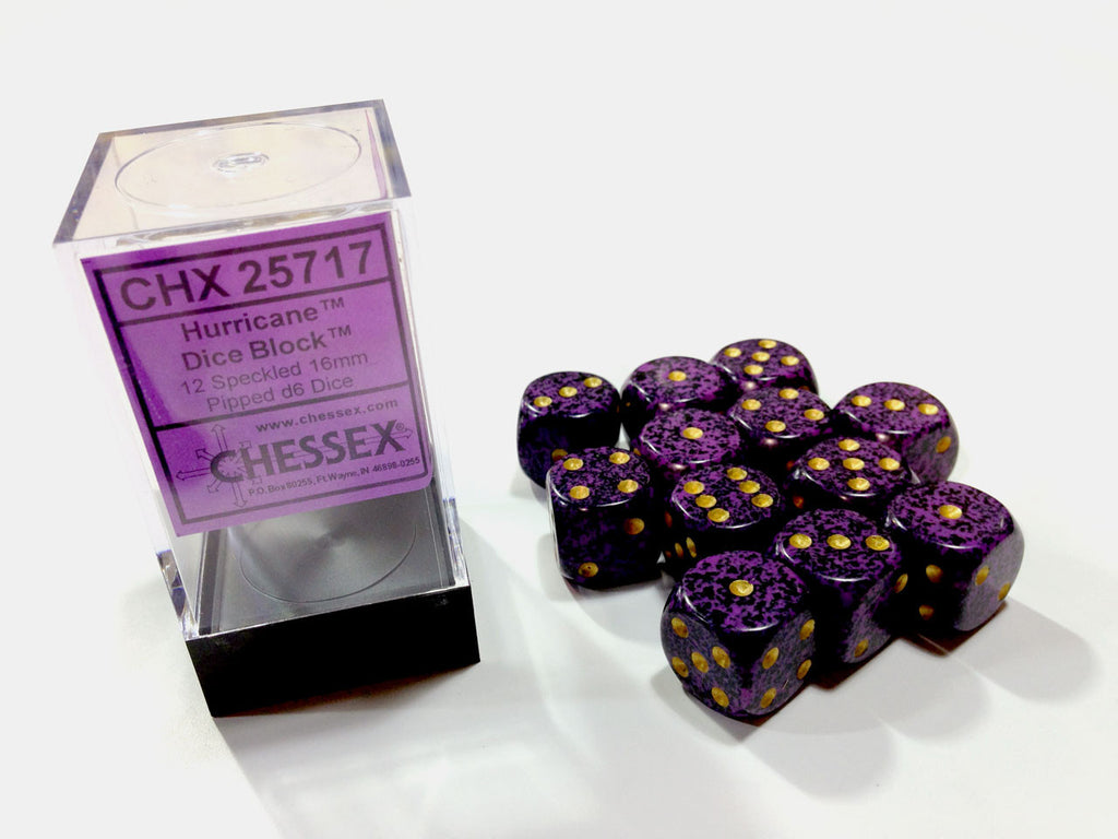 Chessex - 25717 - Hurricane - Dice Block (16mm)