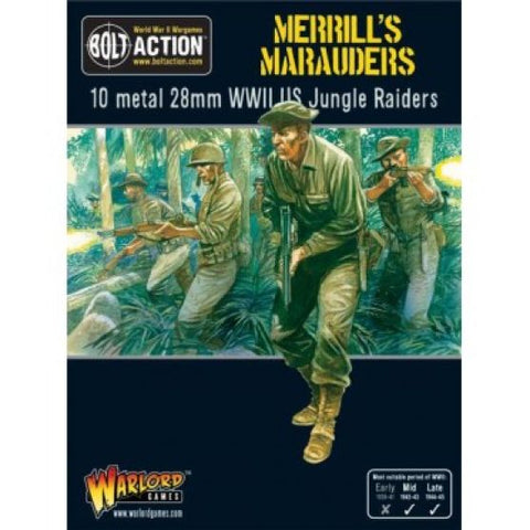 Merrill's Marauders Squad - 28mm - Bolt Action - 402213103