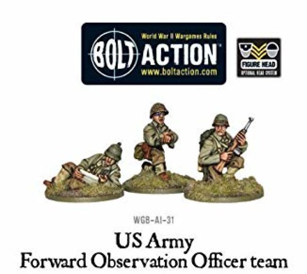 Warlord Games WGB-AI-31 - Bolt Action - US Army Foward Observer Officers