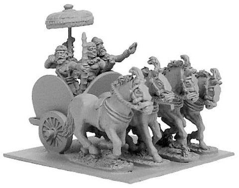 Xyston - Indian General's 4-Horse Chariot w/4 Crew - ANC20101