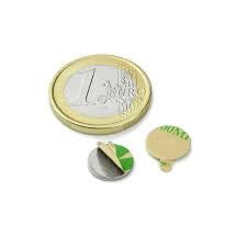 Magnets - Magnetic disk Ø 10mm - thick 1mm (20 pz.) - S-10-01-STIC