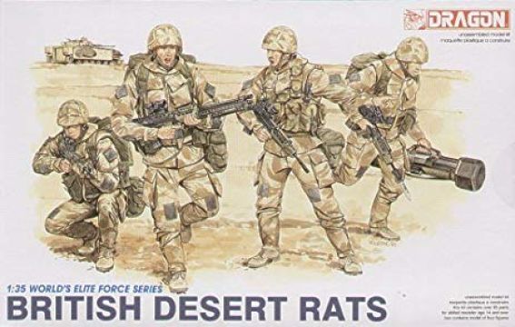 Dragon - 3013 - British Desert Rats - 1:35 - World's Elite Force Series