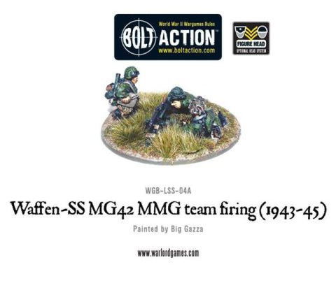Warlord Games WGB-LSS-04 - Waffen-SS MG42 MMG Team