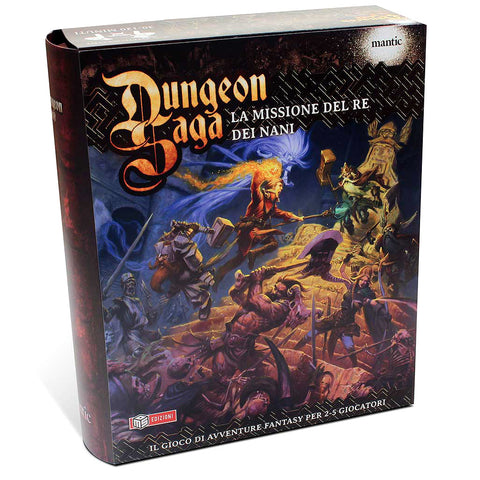 DUNGEON SAGA: LA MISSIONE DEL RE DEI NANI - Boardgame