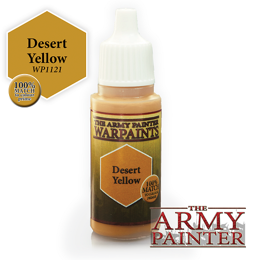 The Army Painter - WP1121 - Desert Yellow - 18ml.