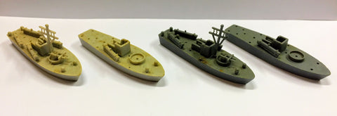 Atlantic - 477 - Motosilurante antisommergibile tipo Vosper - 1:700 - CP@