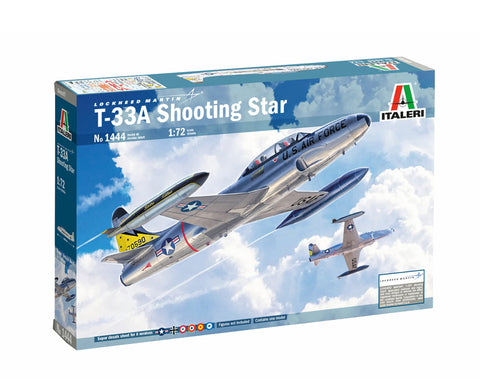 Italeri - 1444 - T-33A Shooting Star - 1:72