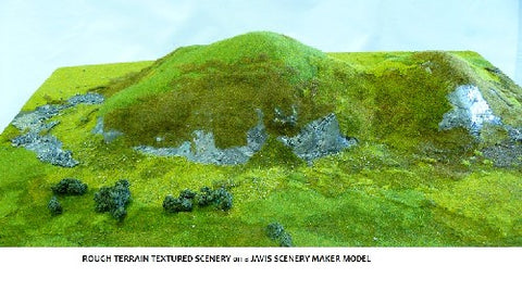 JAVIS - JHILL2 - SUMMER MIX ROUGH TERRAIN TEXTURED SCENERY COVERING