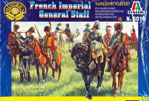 French Imperial general staff - 1:72 - Italeri - 6016