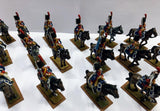 French Grenadiers on horse x28 - Napoleonic Wars - 28mm - PAINTED