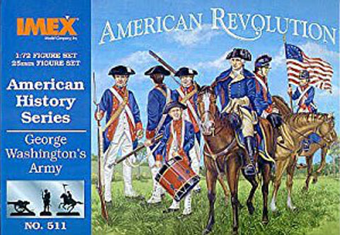 George Washington's army (American History series) - Imex - 511 - 1:72 @