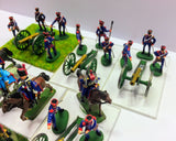 French line horse artillery x 4 - 1:72 - Hat - 8039 - @