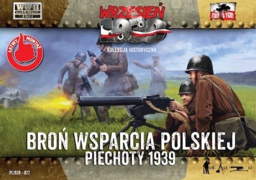 First To Fight - 027 - Polish infantry support weapons - 1:72