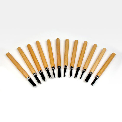 Amati - Series of 12 chisels for wood