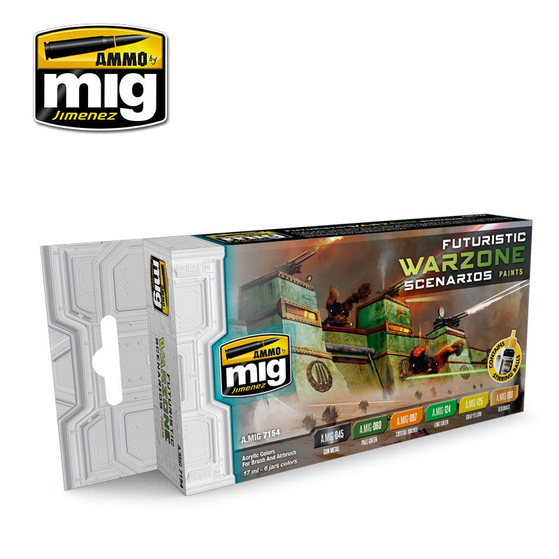 Ammo of Mig - Futuristic Warzone scenarios paints