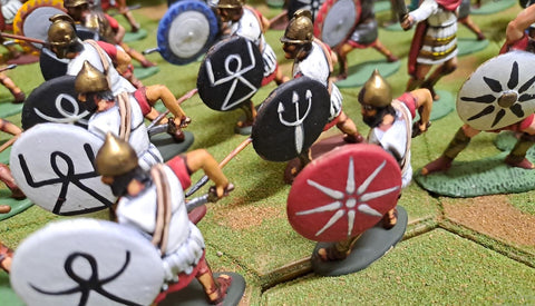 CARTAHAGINIAN INFANTRY CAVALRY PUNIC WARS - 1:32 PAINTED (SET 6)