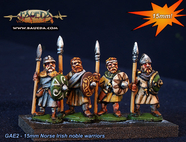 Baueda - Norse Irish noble warriors (8) - 15mm