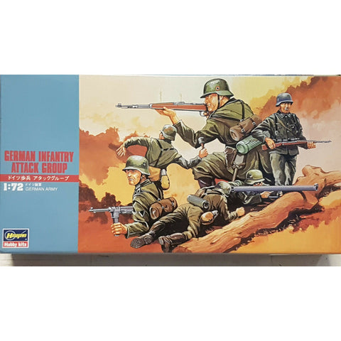 Hasegawa - German infantry attack group - 1:72 - @