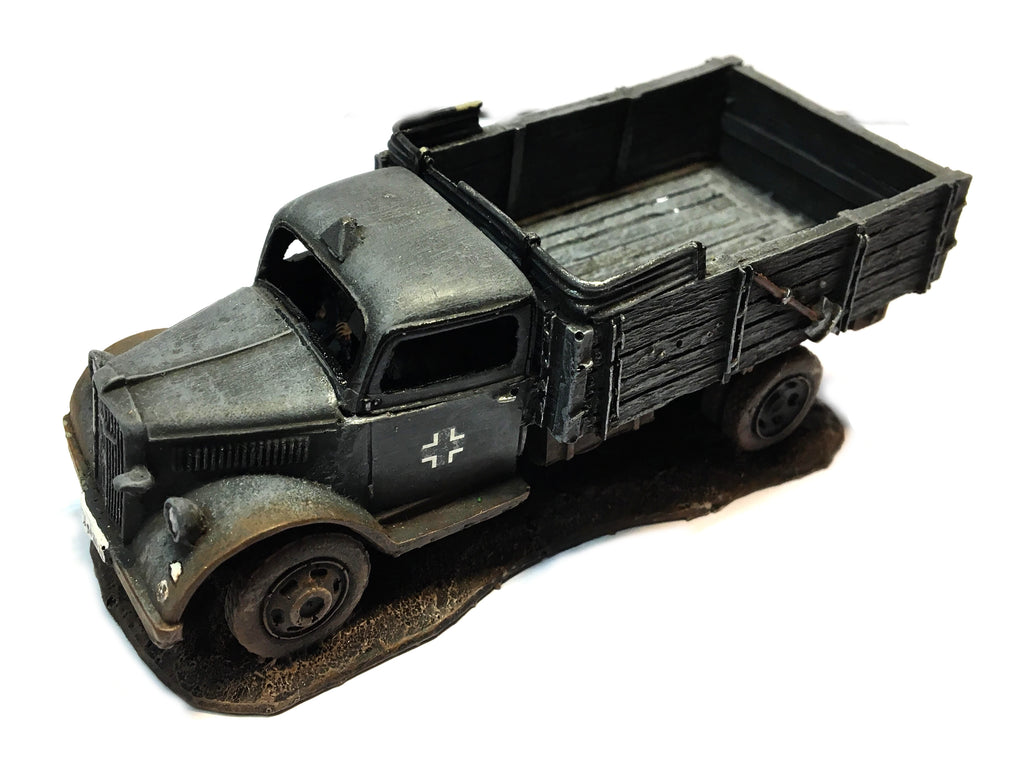 German Opel Blitz truck - WWII - 28mm - PAINTED