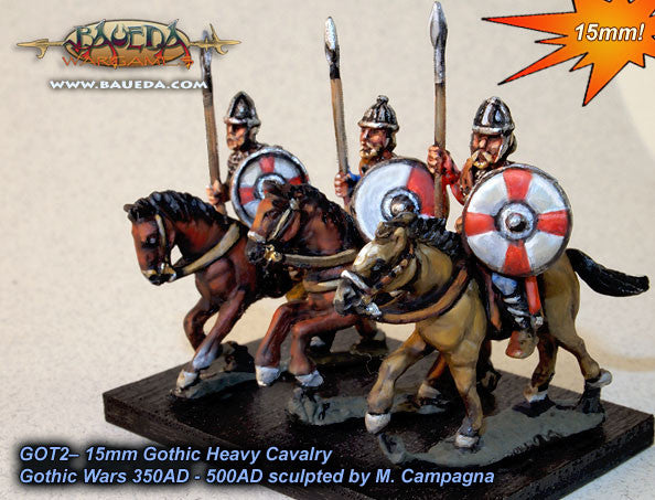 Baueda - Gothic heavy cavalry - 15mm