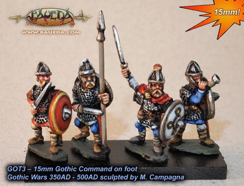 Baueda - Gothic foot command - 15mm
