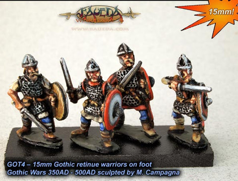 Baueda - Gothic heavy infantry - 15mm
