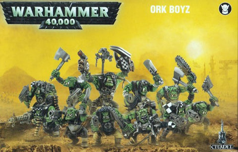 Ork Boyz - 28mm - Warhammer 40,000 - @