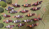 GALLIC WARRIORS CAVALRY PUNIC WARS - 1:32 - PAINTED  (SET21)