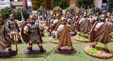 CARTAHAGINIAN INFANTRY CAVALRY PUNIC - 1:32 - PAINTED (SET 12)