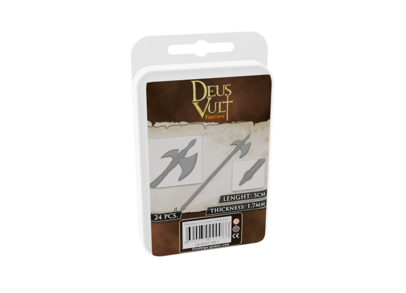 HALBERDS TYPE 1 (24PCS.) - 28mm - Fireforge Games - DVWE05 (DV008)
