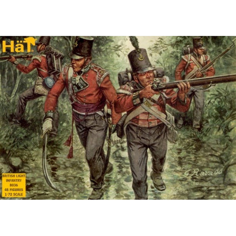 British light infantry - 1:72 Hat - 8036