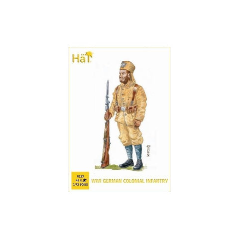 German colonial infantry WWI - 1:72 - Hat - 8123 @
