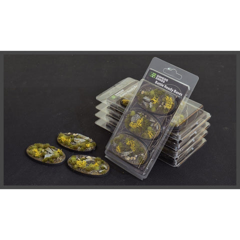 Highland bases Oval 75mm (x3) - Gamers Grass - GGB-HLO75 - @