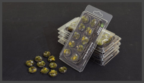 Gamers Grass - Highland bases Round 25mm (x10) - @