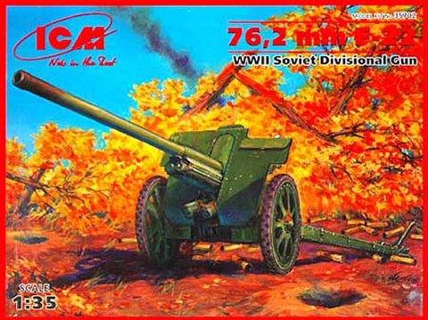 ICM - 35702 - WWII Soviet divisionai gun - 1:35