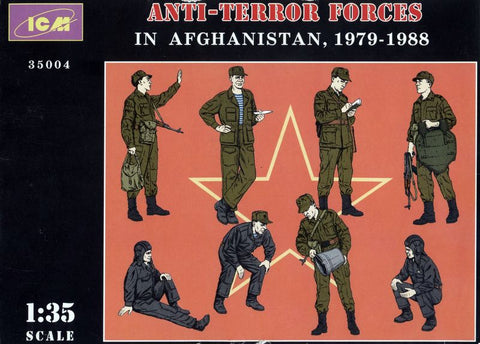ICM - 35004 - Anti-terror Forces In Afghanistan, 1979-1988 - 1:35