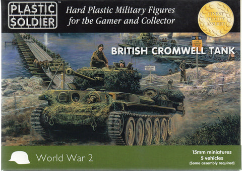 British Cromwell Tank (WWII) - 15mm - Plastic Soldier - WW2V15022